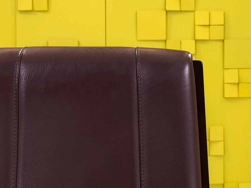 Офисное кресло руководителя на колесах Verona Arte's Кожа Коричневый Италия_КРКК-231224