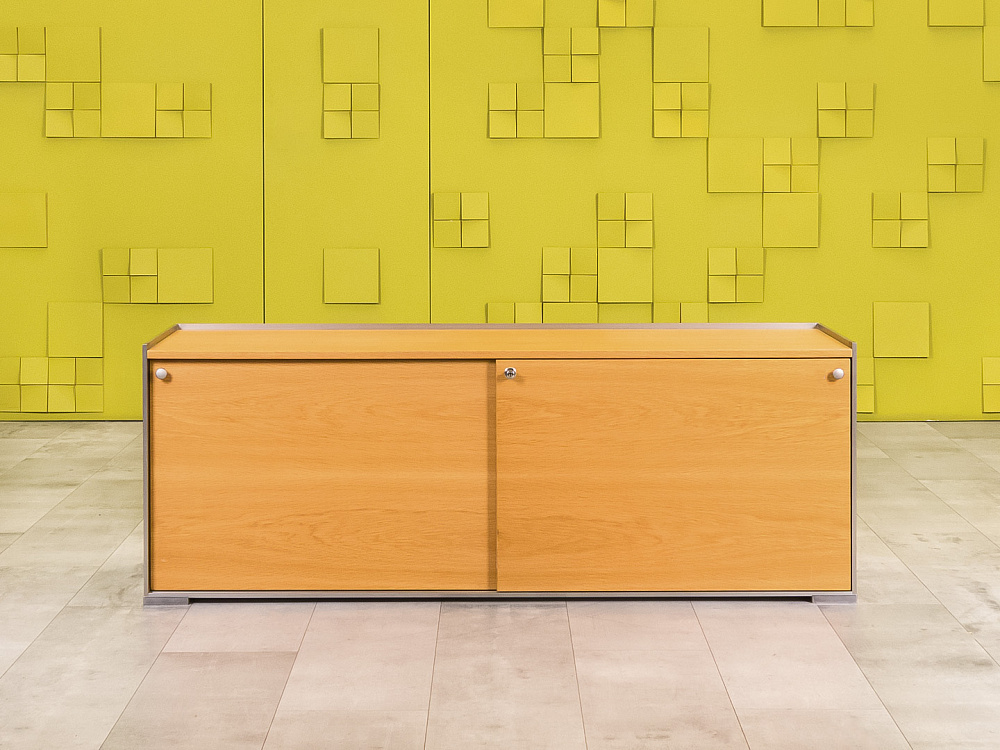 Тумба греденция  1600х500х590 ЛДСП Бук   Импорт_ГРВ-060923