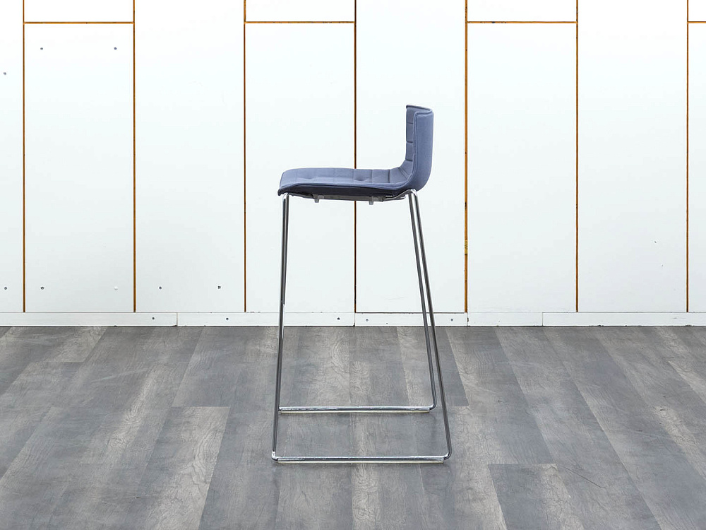 Барный стул Arper  Ткань Синий   (УНТН-01023)