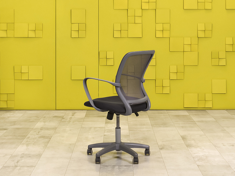 Офисное кресло для персонала на колесах CHAIRMAN Ткань Серый Россия  КПТС1-31016