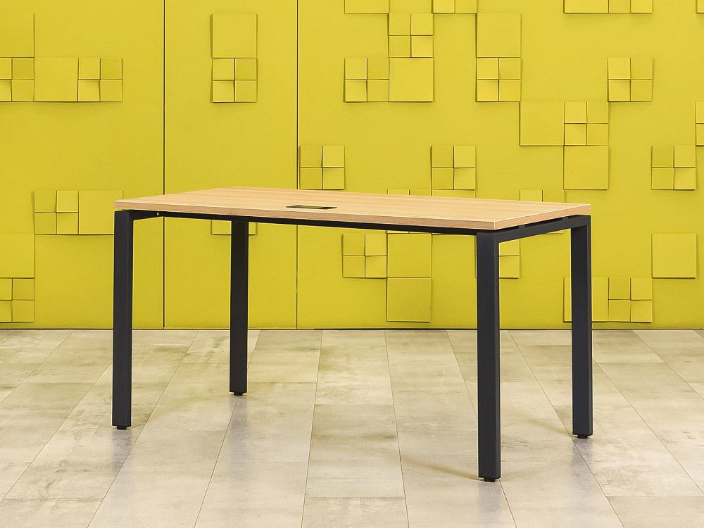 Офисный стол прямой ЛДСП Зебрано  СППЗ2-26016