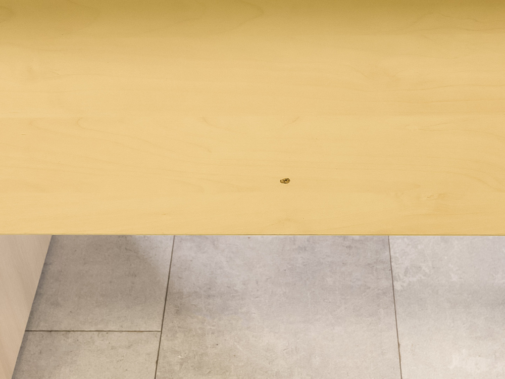 Офисный стол прямой ЛДСП Белый  СППБ-14046