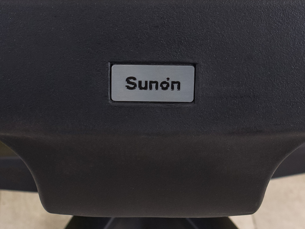 Офисное кресло для персонала на колесах SUNON Ткань Чёрный Импорт_КПТЧ-050424