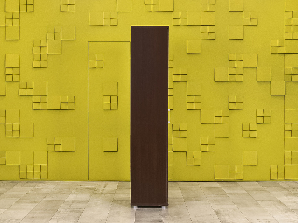 Шкаф для одежды ЛДСП Венге  ШГ1ДЕ-16125