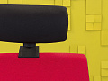 Офисное кресло руководителя на колесах Look LD Seating Ткань Чёрный Чехия  КРТЧ-26025