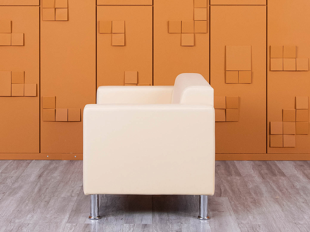 Офисный диван ДМебель Кожзам Бежевый   (ДНКБ2-25094(нов))