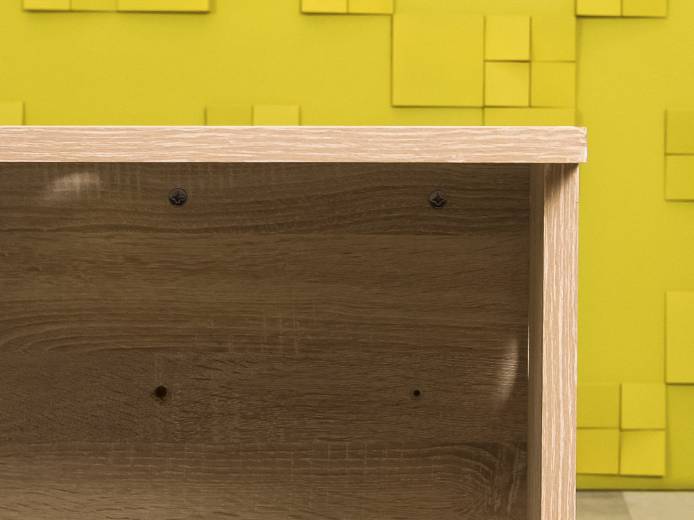 Офисный стол прямой ЛДСП Зебрано  СППЗ5-30036