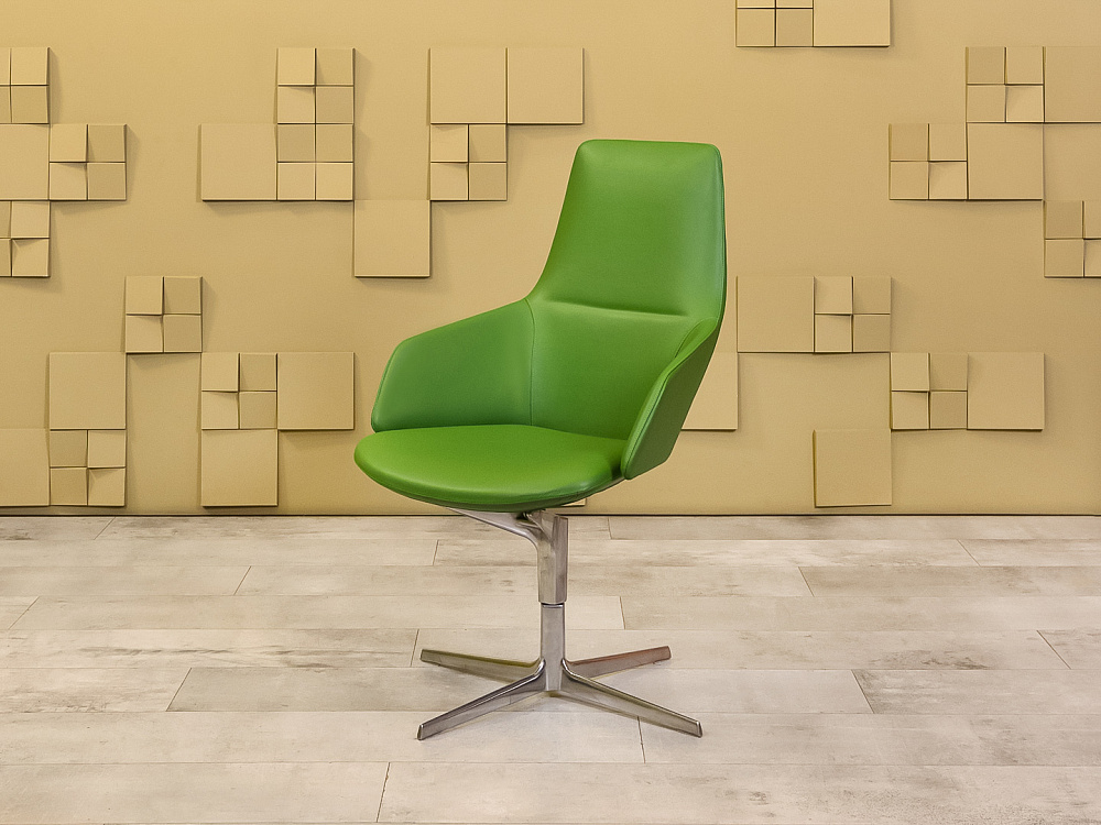 Мягкое кресло  ARPER Кожа Зелёный Италия  КНКЗ-19036