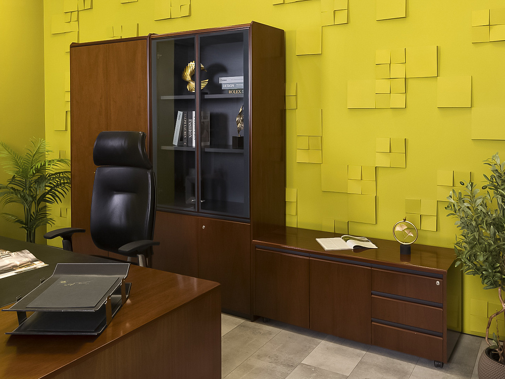 Кабинет руководителя  ORA Шпон Вишня Италия  КРШ-22016