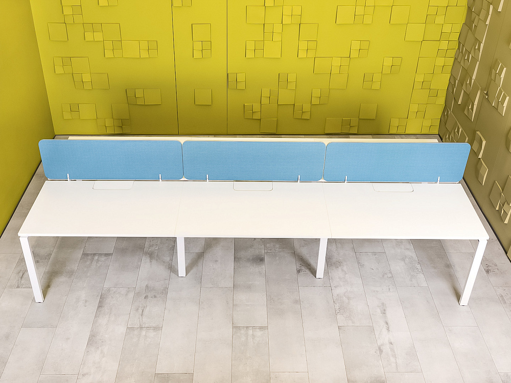 Комплект офисной мебели  ЛДСП Белый  ГКБ-10125