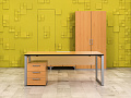Кабинет руководителя  Steelcase ЛДСП Ольха Франция  КРЛ5-04026
