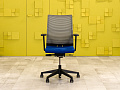 Офисное кресло для персонала на колесах HAWORTH Ткань Синий США_КПТН1-260224