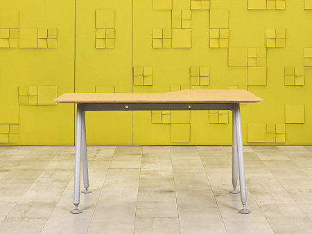 Офисный стол угловой  ЛДСП Зебрано  СПУЗ-02125