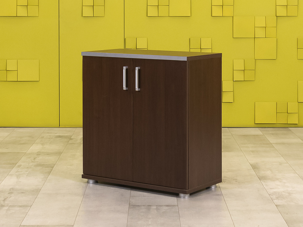 Офисная тумба для оргтехники  ЛДСП Венге  ТО2ДЕ-12125