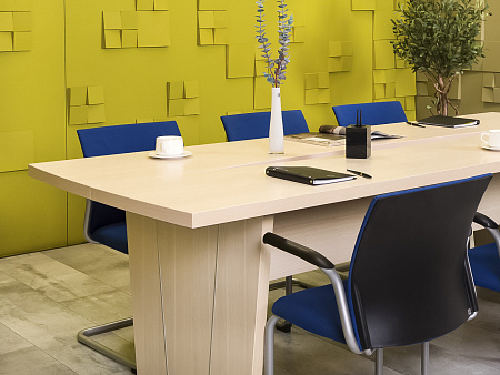 Офисный стол для переговоров ЛДСП Клен  СГПВ-05125