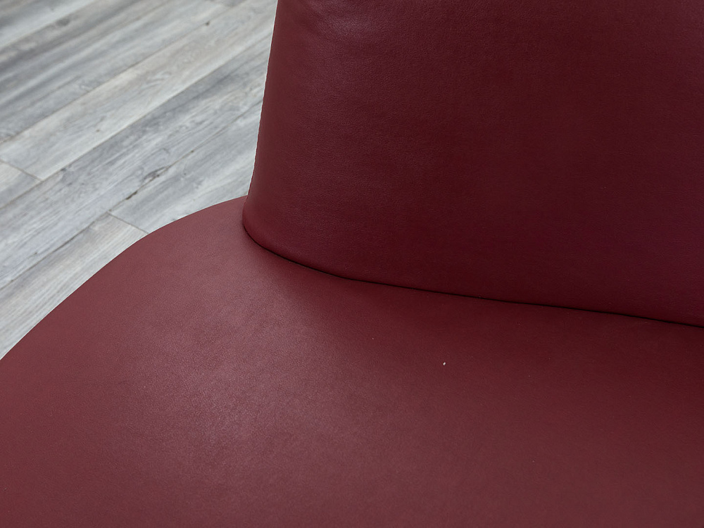 Офисный диван Tacchini Кожа Красный Polar Sofa  (ДНКК-21042)