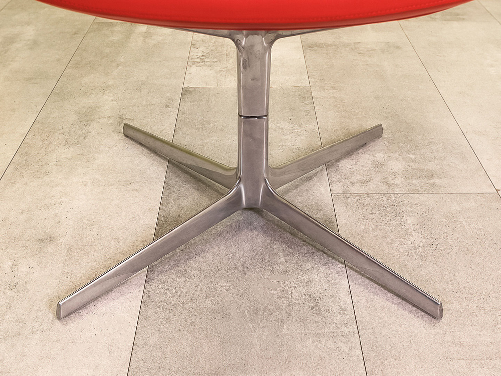 Мягкое кресло  ARPER Кожа Красный Италия  КНКК-31036