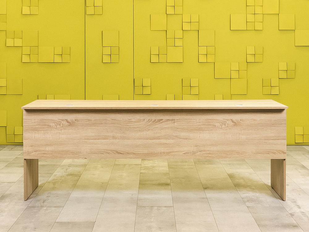 Офисный стол прямой ЛДСП Зебрано  СППЗ5-30036