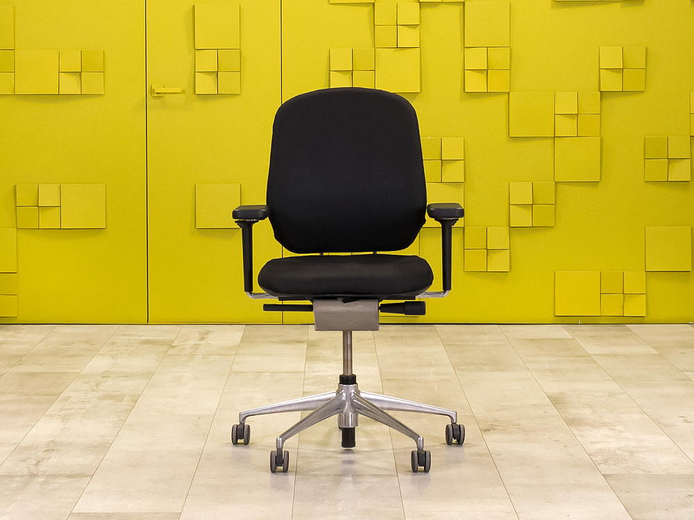 Офисное кресло для персонала на колесах Vitra Ткань Чёрный Швеция_КПТЧ-200224