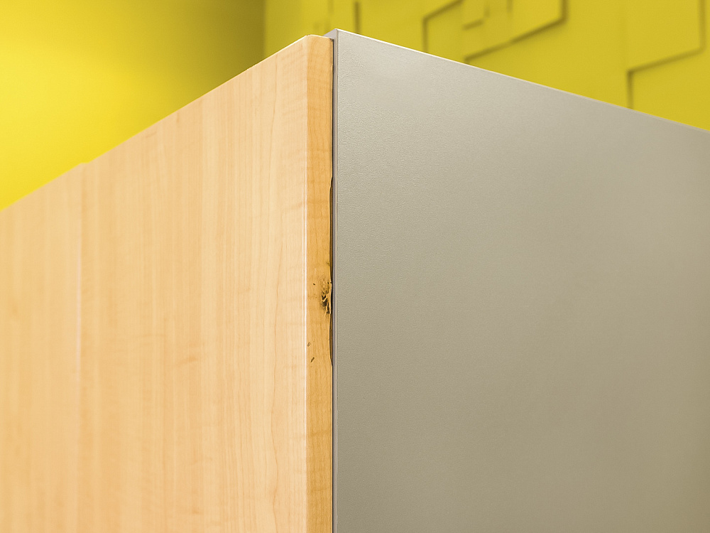 Шкаф для документов офисный  ЛДСП Бук  ШД4ДВ-27046