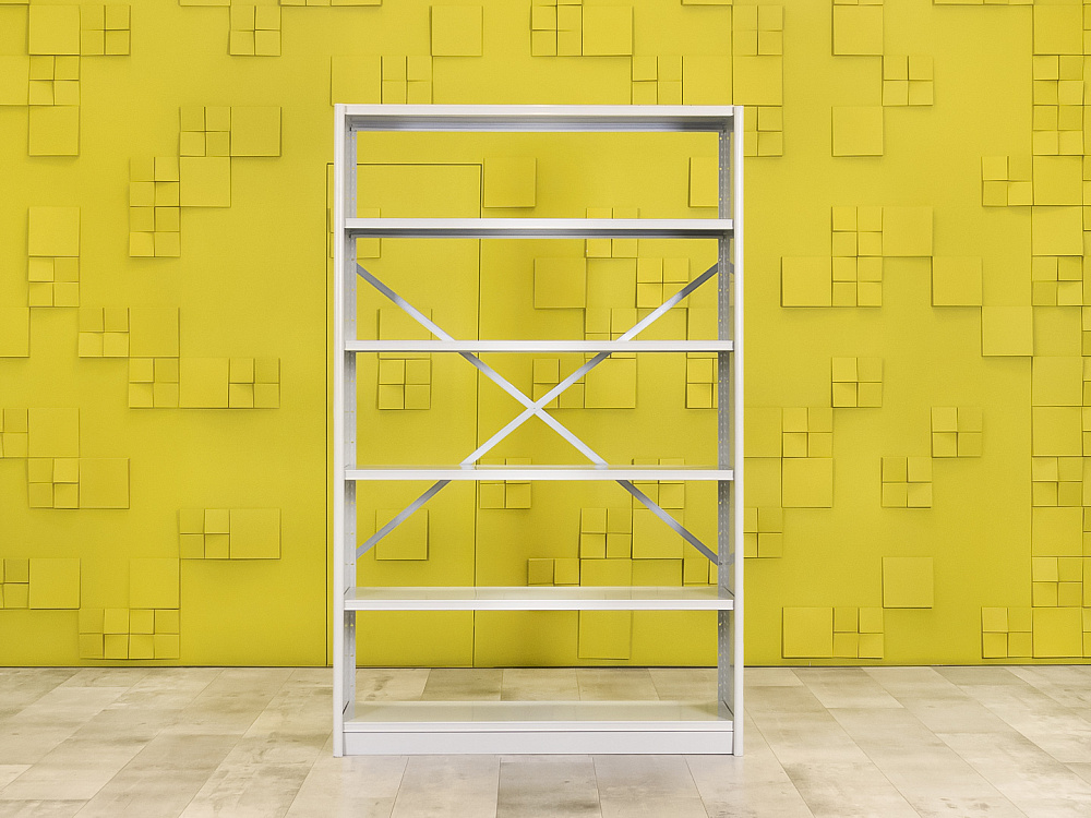 Офисный стеллаж  HAWORTH Металл Серый Германия  ШДОМ3-29105