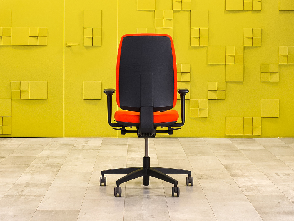 Офисное кресло для персонала на колесах ORGSPACE Ткань Оранжевый Импорт_КПТО-260923