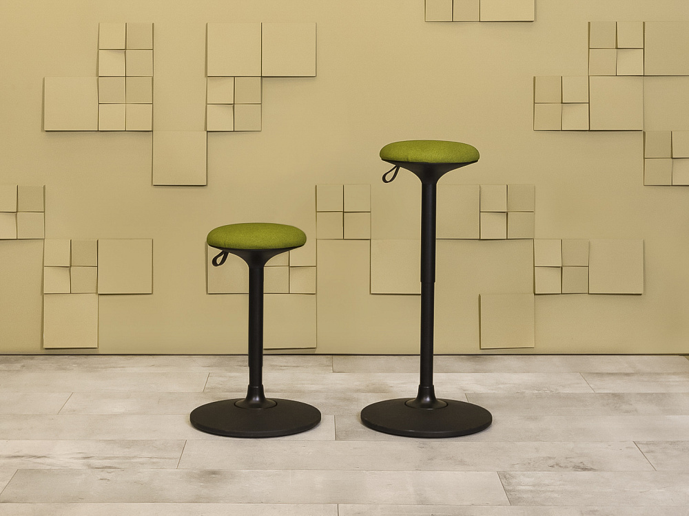 Барный стул  NARBUTAS Ткань Зелёный Литва  УНТЗ-30016