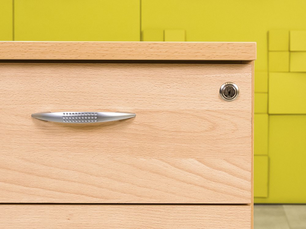 Офисная тумба приставная бук 4 ящика ТП4ЯВ-10046