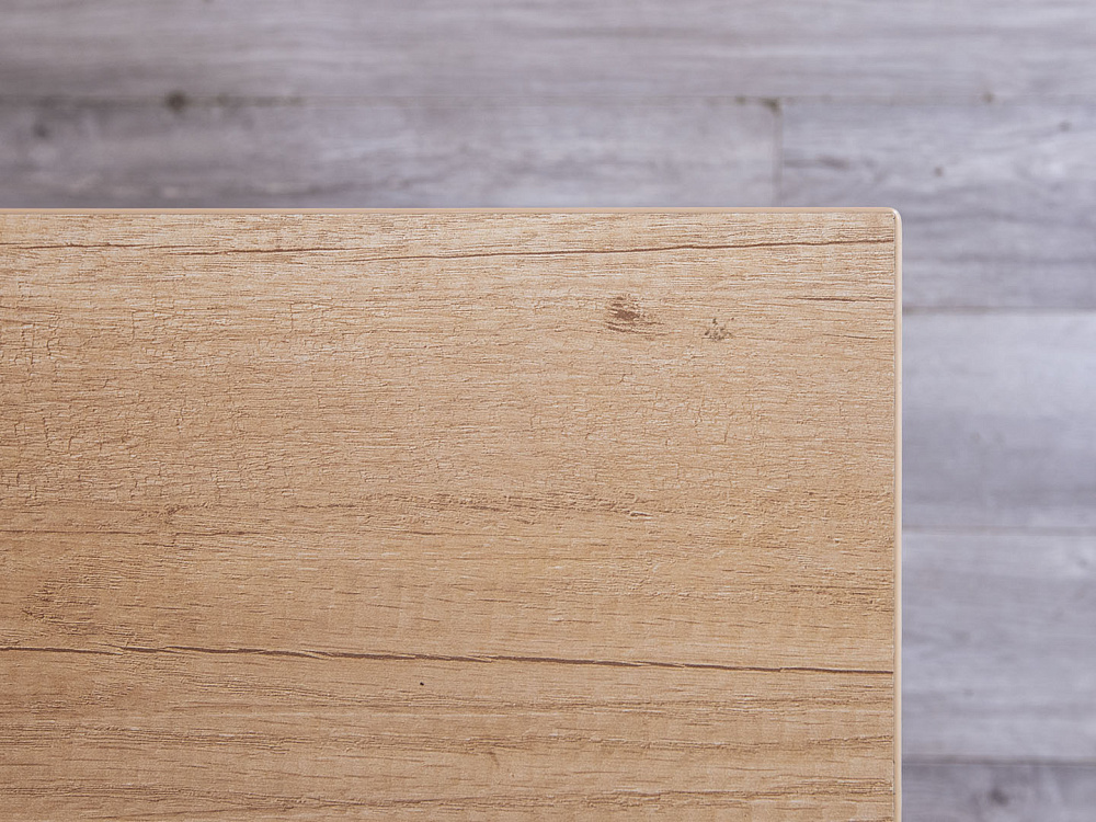 Офисный стол прямой  1 400х600х750 ЛДСП Зебрано   (СППЗ-21085)