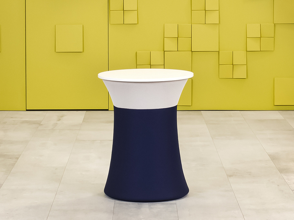 Журнальный столик 450x450x560 ЛДСП Белый Импорт_СЖКБ-190124