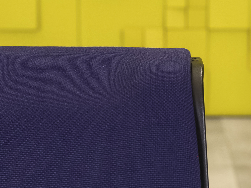 Конференц кресло для переговорной  Steelcase Ткань Синий Германия  КНТН-12026