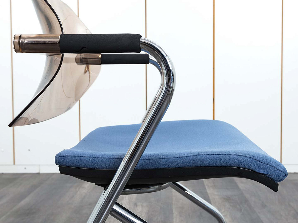 Конференц кресло для переговорной  Синий Ткань LUXY Aire JR  (УНТН-21013)