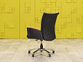 Офисное кресло руководителя на колесах   Чёрный   КРКЧ-12125