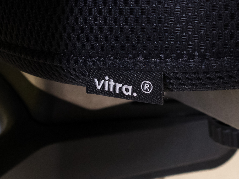 Офисное кресло для персонала на колесах Vitra Ткань Чёрный Швейцария_КПТЧ-220423