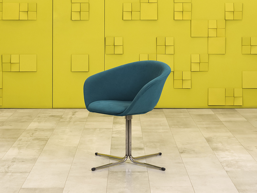 Мягкое кресло ARPER Ткань Синий Италия  КНТН-30016