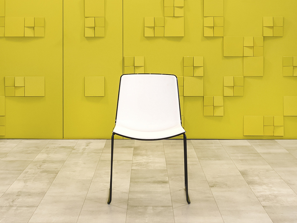 Конференц кресло для переговорной Tweet Pedrali Пластик Белый Италия  УДПБ-261023