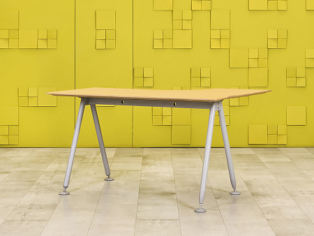 Офисный стол угловой  ЛДСП Зебрано  СПУЗ-02125