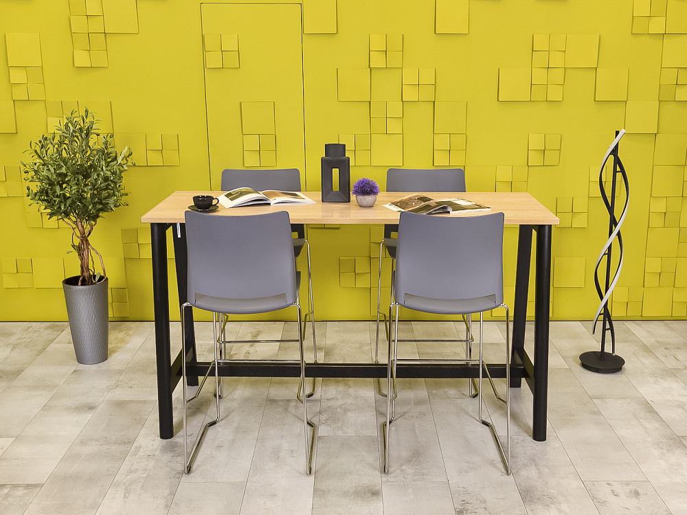 Обеденный стол ЛДСП Зебрано  СГПЗ-04026