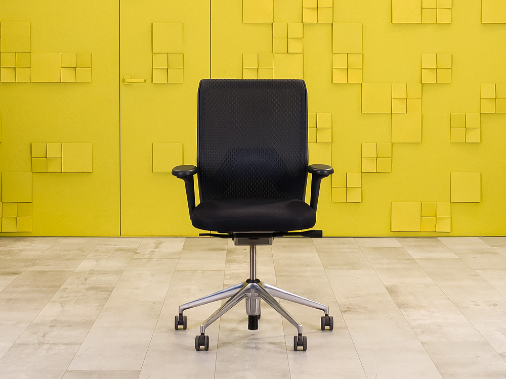 Офисное кресло для персонала на колесах Vitra Ткань Чёрный Швейцария_КПТЧ-220423