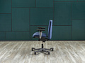 Офисное кресло для персонала на колесах ISKU Ткань Синий Финляндия_КПТН1-08042