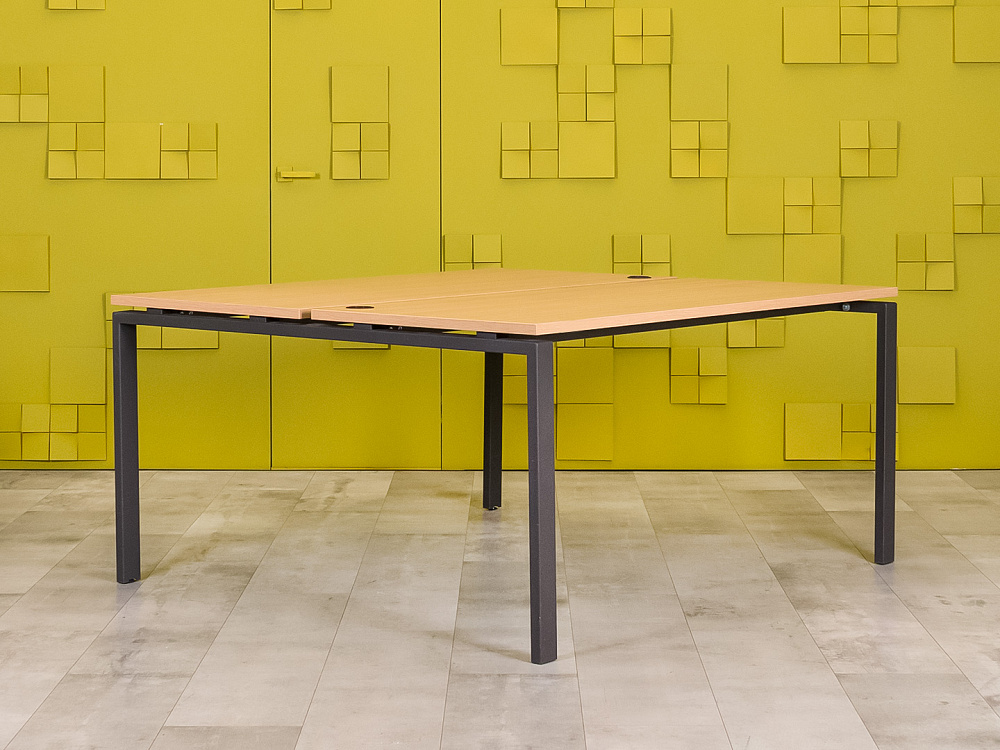 Комплект офисной мебели на 2 человека ЛДСП Дуб Россия_ГКВ1-230424