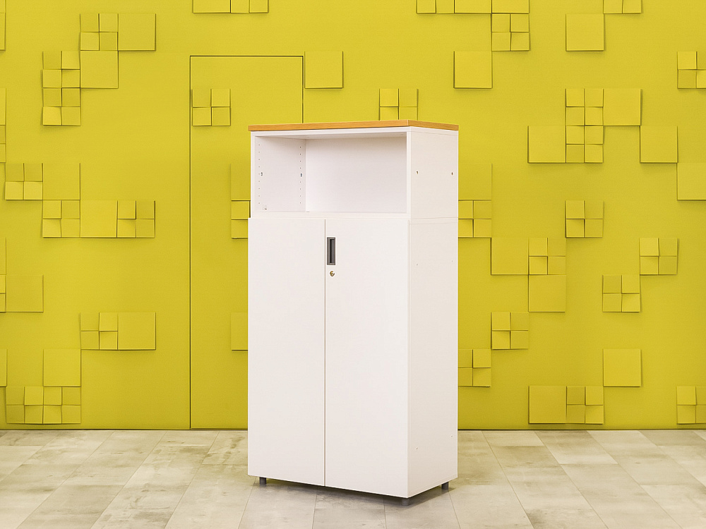 Комплект офисной мебели стол с тумбой  Vitra ЛДСП Белый Швейцария  ГКБ3-04026