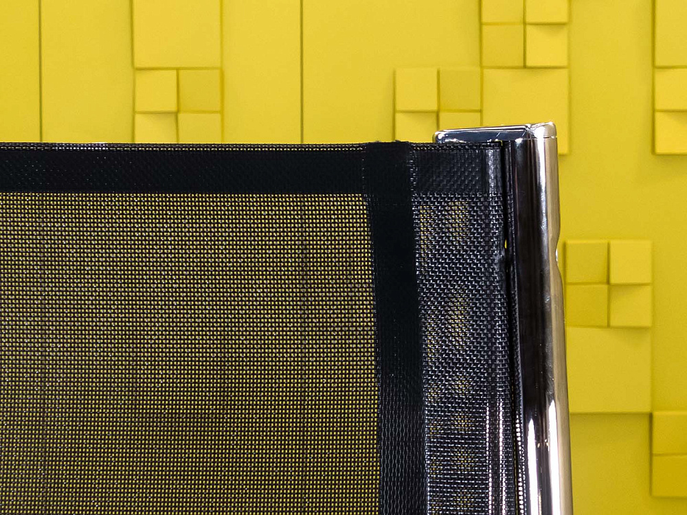 Офисное кресло руководителя на колесах ICE Executive Sitland Сетка Чёрный Италия_КРТЧ-131123