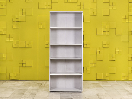 Шкаф - стеллаж для документов  ЛДСП Серый  ШДОС-16125