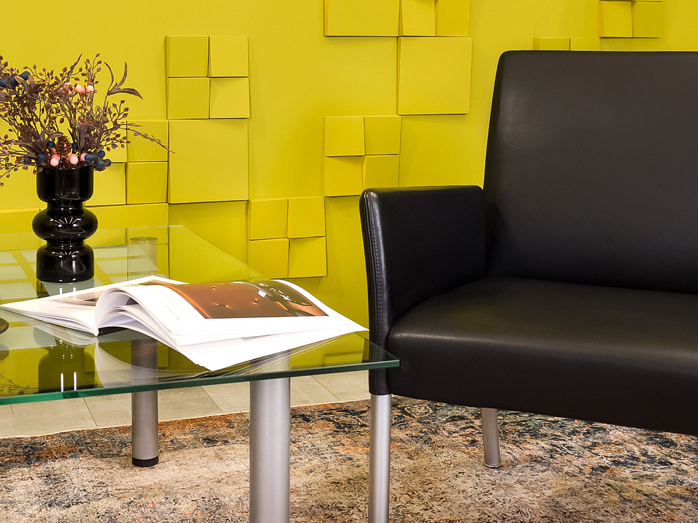Комплект из 2-х мягких кресел WALTER KNOLL 700x700 Кожа Чёрный Германия_КНКЧК-25051