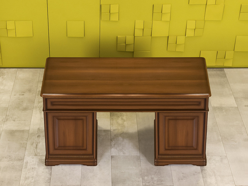 Стол для руководителя  Joconda Miassmobili ЛДСП Орех Россия  СРПХ-08046