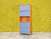 Шкаф для документов офисный IKEA ЛДСП Синий Швеция  ШДКН3-20025