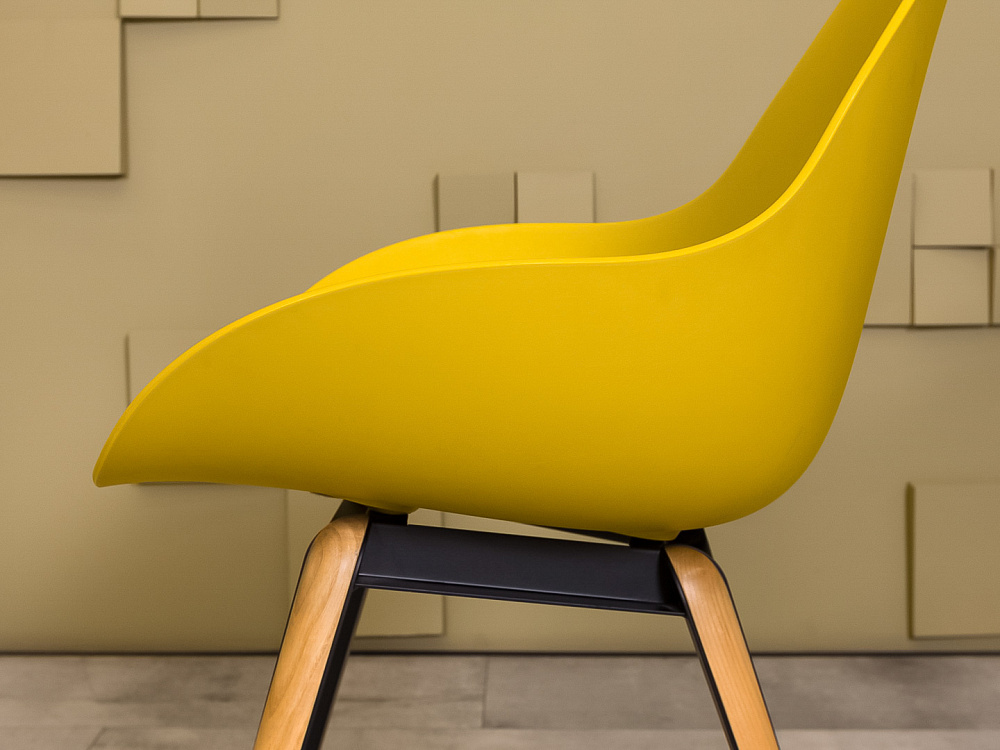 Офисный стул  Kubikoff Пластик Жёлтый Италия  УНПЗ-04026