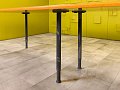 Офисный стол для переговоров ISKU 2760x1000x750 ДСП Бук; Зелёный Финляндия_СГПВК-08042