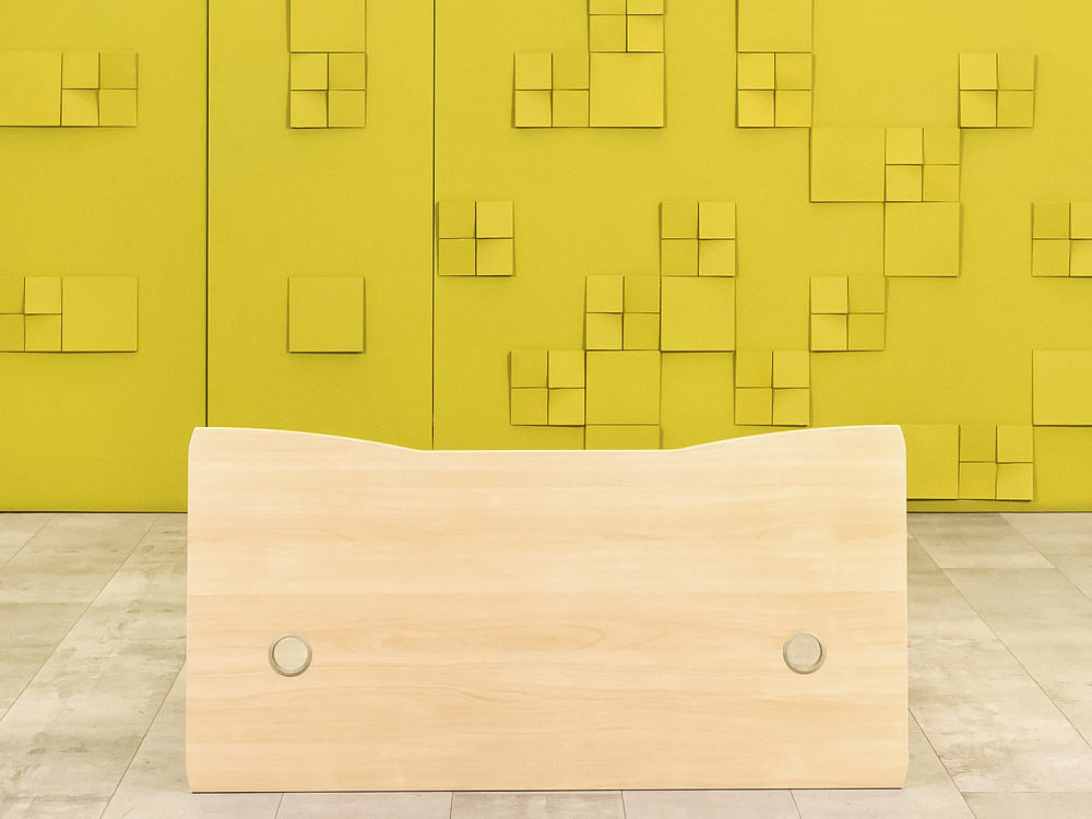 Офисный стол ЛДСП Клен  СПЭВ-30036